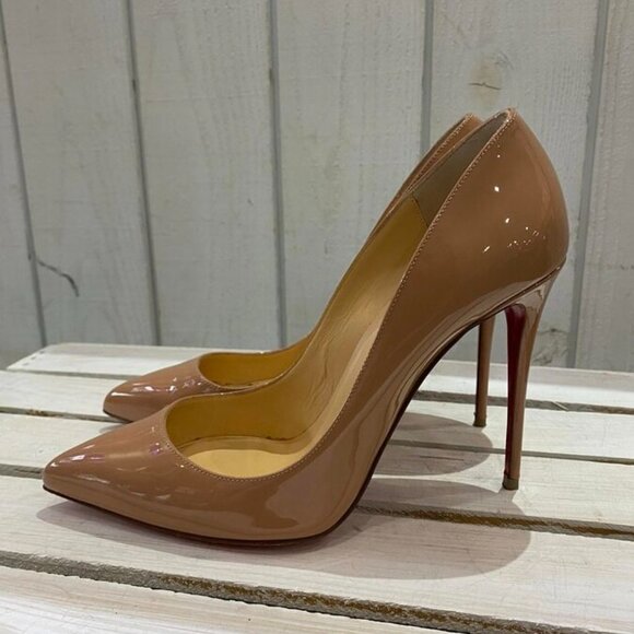 Christian Louboutin Pigalle Follie Heels - Size 38.5 - Picture 2 of 6